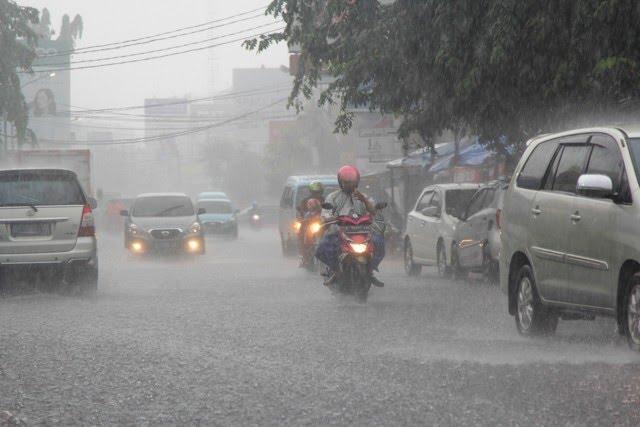 Weekend, Sebagian Wilayah Lampung Berpotensi Hujan Lebat